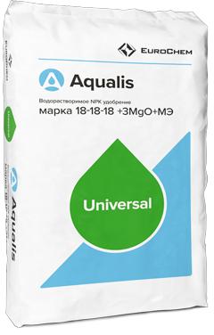 Удобрение Aqualis NPK 18:18:18+3МgO+МЭ Universal, 25 кг
