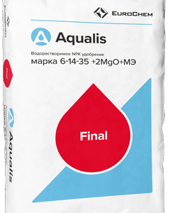 Удобрение Aqualis NPK 6:14:35+2МgO+МЭ Final, 25 кг