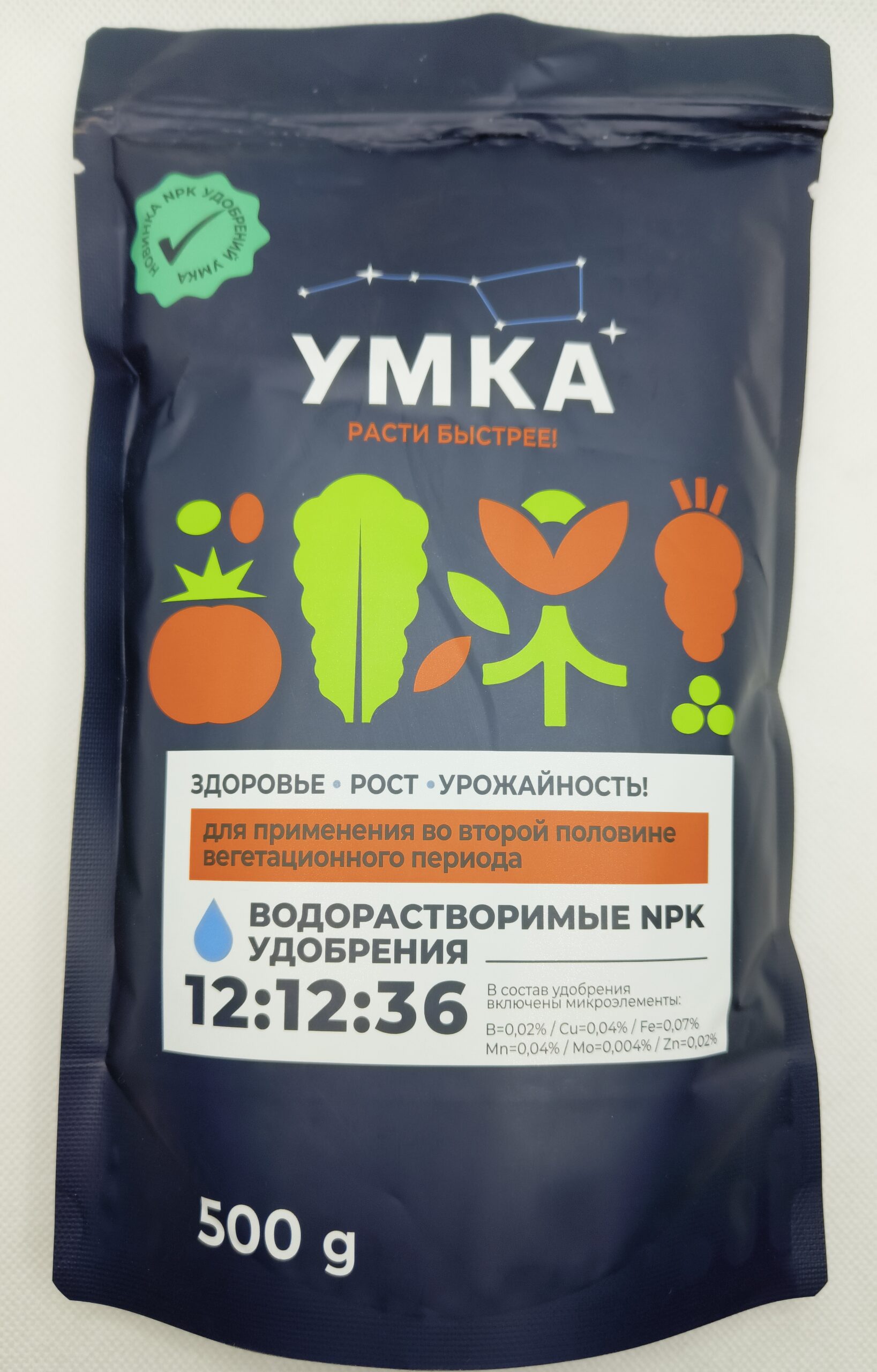 Удобрение Умка 12:12:36+МЭ, 0,5 кг
