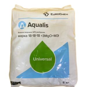 Удобрение Aqualis NPK 18:18:18+3МgO+МЭ Universal, 5 кг