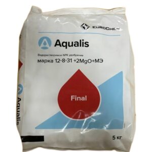 Удобрение Aqualis NPK 12:8:31+2МgO+МЭ Final, 5 кг