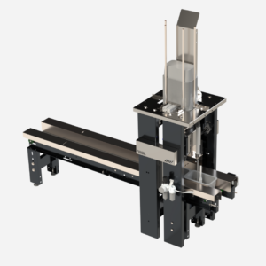 Пневмоустановщик пинеток на линии автоматической фасовки
