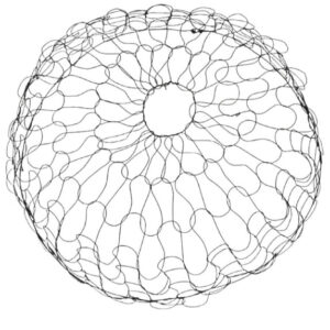 Сетка для упаковки кома D=1000мм, 1,47мм, РВ (25шт/уп.)